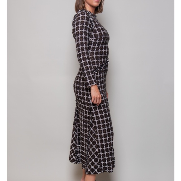 Rodebjer Akande Brown & Black Dress sz XS - Picture 3 of 12